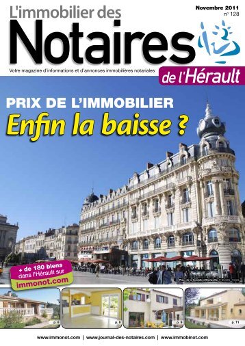 L'immobilier des - Le Journal des Notaires