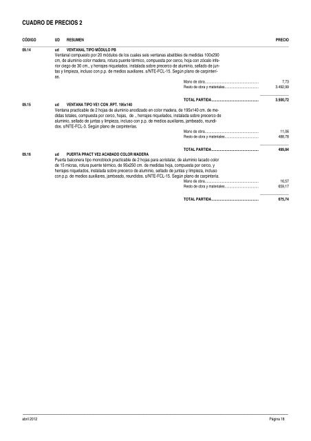 presupuesto: descompuestos - Ayuntamiento de AlcalÃ¡ de Gurrea ...