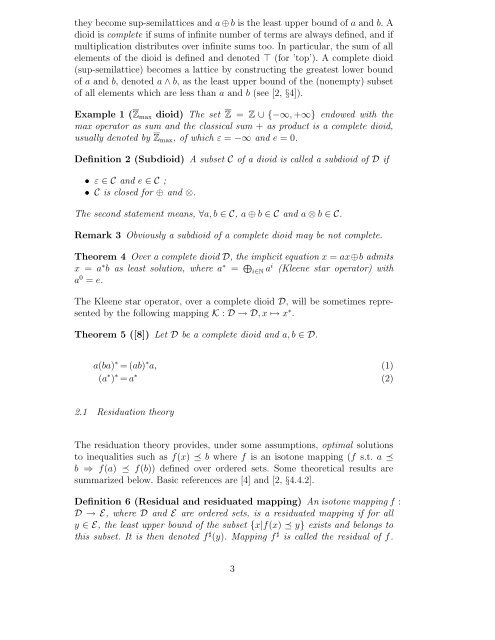 Interval Analysis and Dioid : Application to Robust ... - ResearchGate