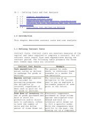 Ch 1 - Defining Costs and Cost Analysis - Norfolk Regional Center