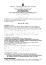 Bando di concorso per 1 posto di docente di italiano L2 a tempo ...