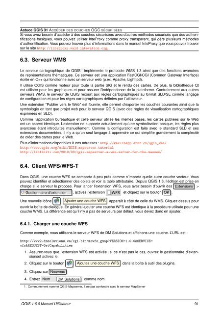 Manuel Utilisateur de QGIS 1.6 - Free