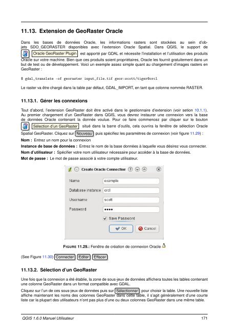 Manuel Utilisateur de QGIS 1.6 - Free