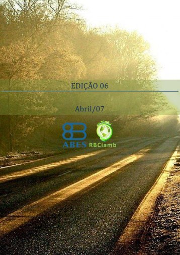 EDIÇÃO 06- Abril/07 - RBCIAMB