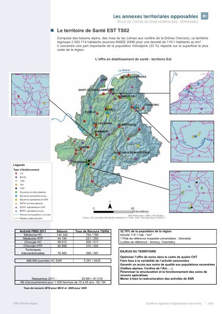 SchÃ©ma rÃ©gional d'organisation des soins - ARS RhÃ´ne-Alpes