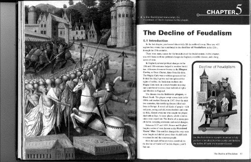 The Decline of Feudalism