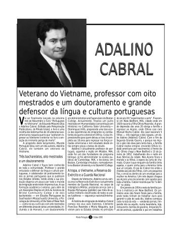ADALINO CABRAL ADALINO CABRAL