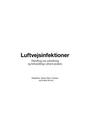 Luftvejsinfektioner - APO Danmark - Institut for Rationel Farmakoterapi