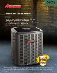 Amana ASX18 SEER - from Armbrust Plumbing Heating and Air ...