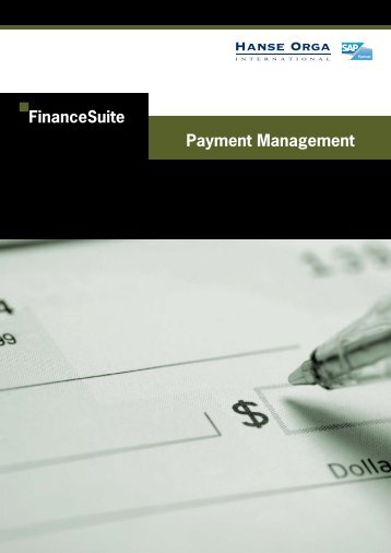 Payment Management A4.indd - Hanse Orga AG