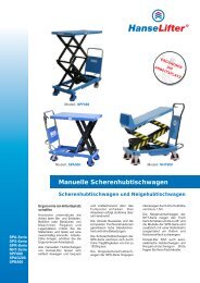 Müllpresse HanseLifter® LiftPress LP1100, inkl. Hochhubwagen SDJ