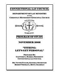 Tithing - Christian Methodist Episcopal Church