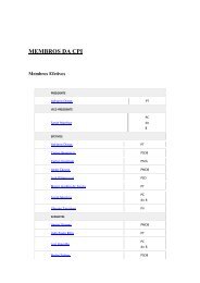 Relatorio CPI Universidades - Finalizacao