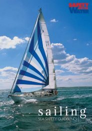Download our Sailing Booklet in PDF Format - Safety On The Water