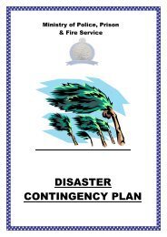 DISASTER CONTINGENCY PLAN - Pacific Humanitarian Team