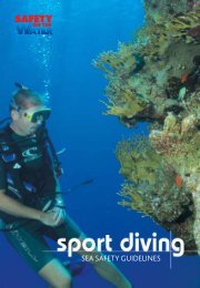 Download our Diving Booklet in PDF Format - Safety On The Water