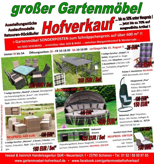 Angebote der Woche ab 14.07.2015