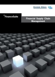 FinanceSuite for SAP - Hanse Orga AG