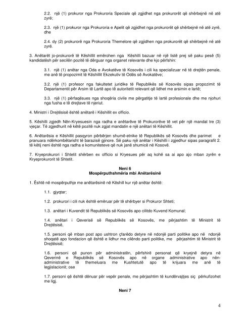 LIGJI Nr. 03/L-224 - Ministria e DrejtÃ«sisÃ«
