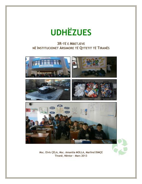 udhëzues 3r–të e mbetjeve - Riciklimi.al