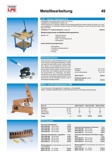 LPE-Werkzeuge - technik-lpe.info