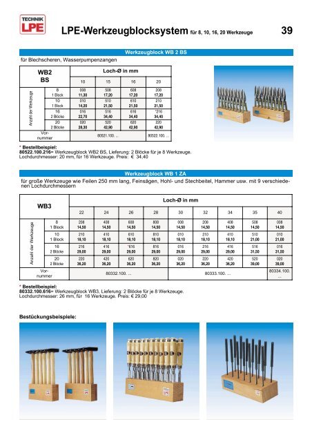 LPE-Werkzeuge - technik-lpe.info