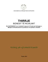 Thirrje Biznesit te Riciklimit 