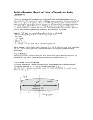 Technical Inspection Manual and Guide to Measuring the Racing ...