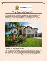 Townhomes in Tampa Bay