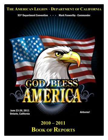 2011 Book of Reports - American Legion