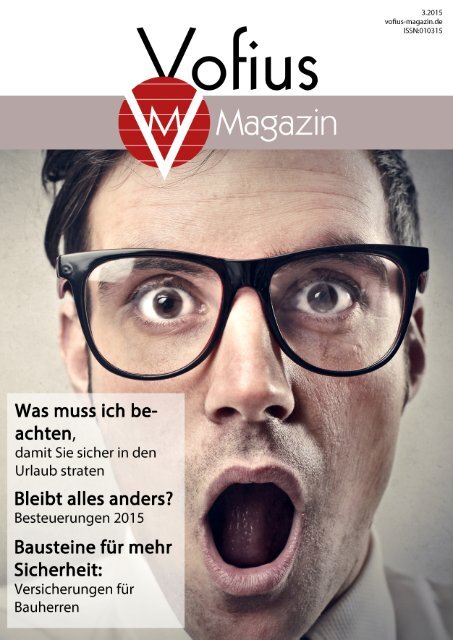 Vofius Magazin 03.15
