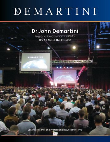 Dr John Demartini's Profile