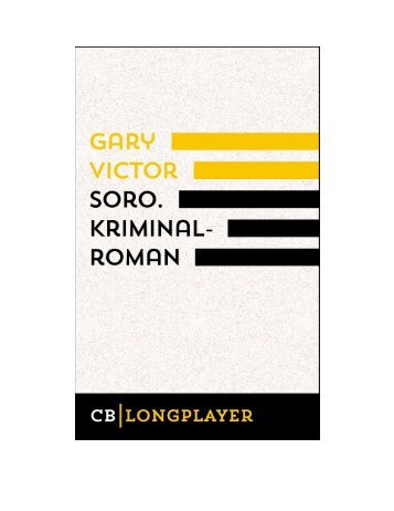 Gary Victor: Soro. Kriminalroman - Leseprobe