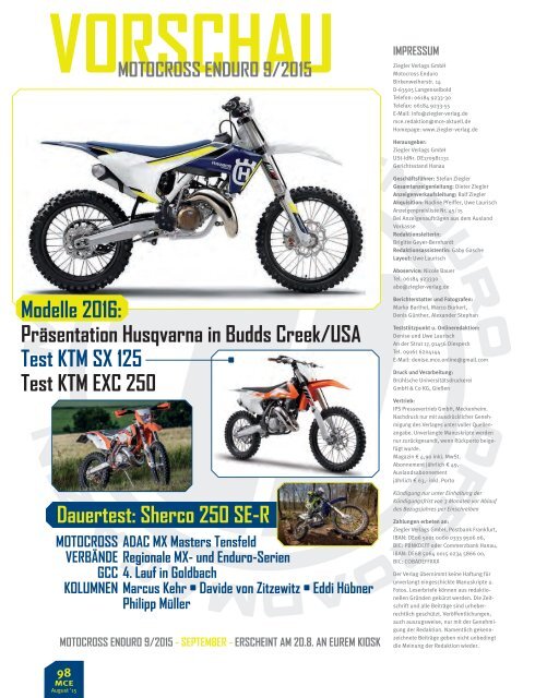 Motocross Enduro - 08/2015 