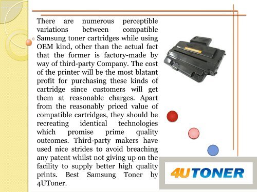 Save More with Samsung Toner