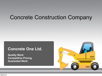 Concrete Construction Company