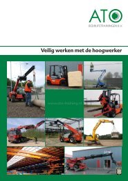 Veilig werken met de hoogwerker