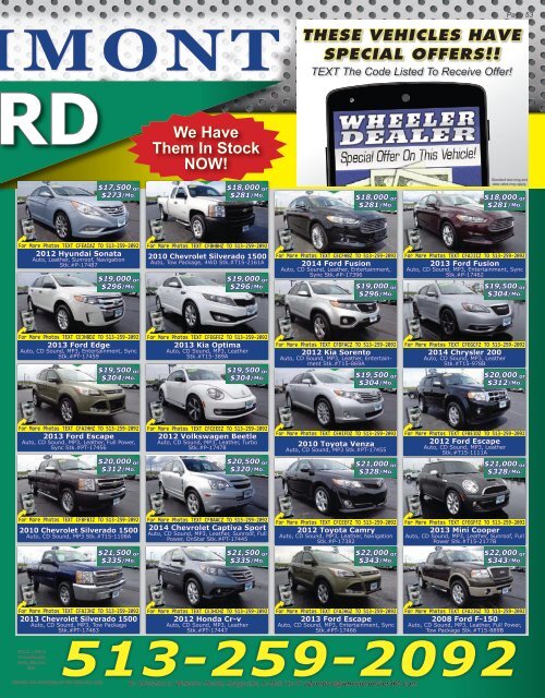 Wheeler Dealer 29-2015