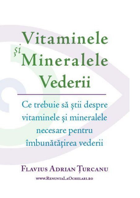 preparate vitaminice pentru îmbunătățirea vederii)