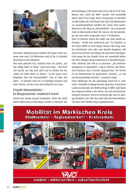 Komplett - Das Sauerlandmagazin Juni 2015