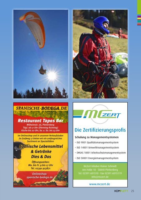 Komplett - Das Sauerlandmagazin Juni 2015