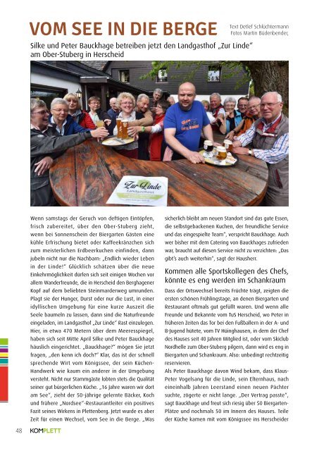 Komplett - Das Sauerlandmagazin Juni 2015