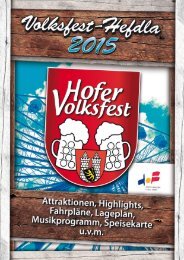 Des Volksfest-Hefdla 2015
