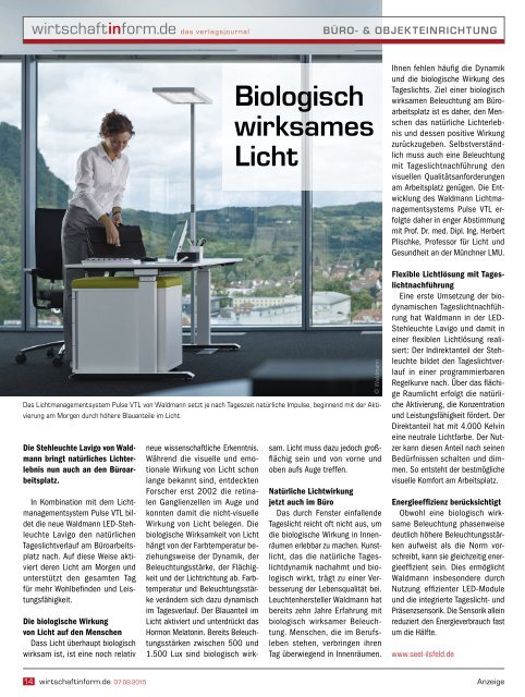 Bauwirtschaft | wirtschaftinform.de 07-08.2015