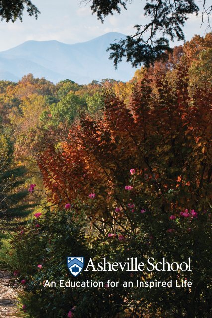 Asheville School Admission Travel Book