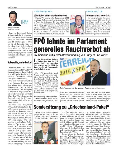 Medienkampagne im Auftrag der SPÖ?