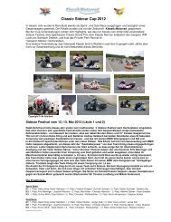 Gesamtcupbericht 2012 - AMC ''Schleizer Dreieck'