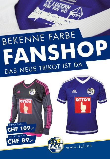 FC LUZERN Matchzytig N°1 15/16 (RSL 1) 