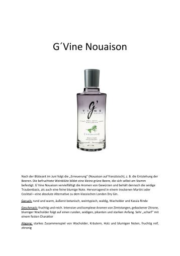 G´Vine Nouaison