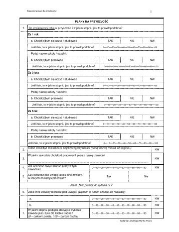 kwestionariusz dla młodzieży 1 edycja /PDF